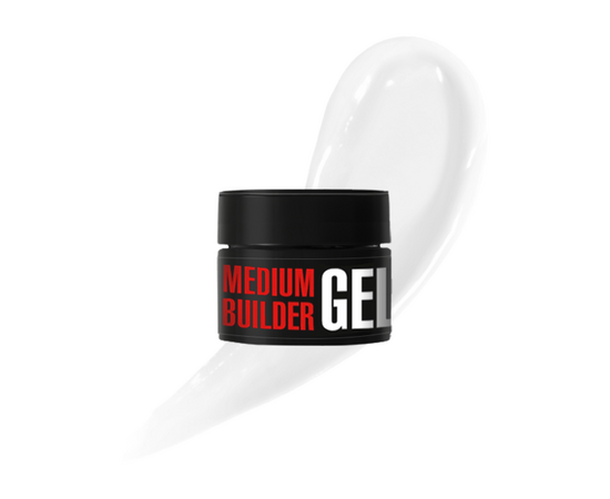 KODI. Medium Builder Gel, 01, Milk, 13 ml. Моделюючий гель, молочний #1