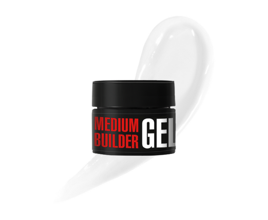 KODI. Medium Builder Gel, 01, Milk, 30 ml. Моделюючий гель, молочний #1