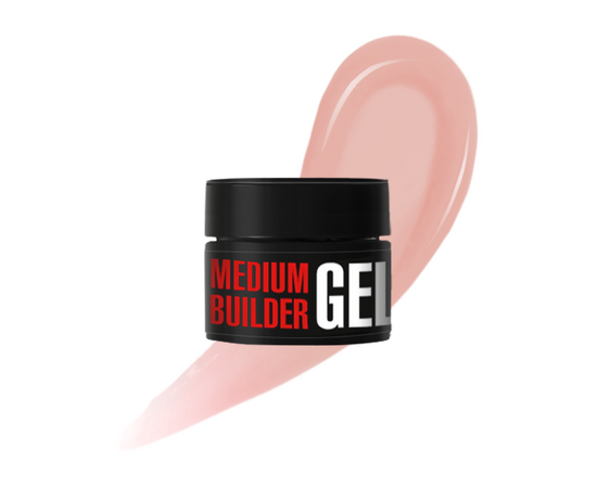 KODI. Medium Builder Gel, 03, Light beige, 30 ml. Моделюючий гель, світлий бежевий #1