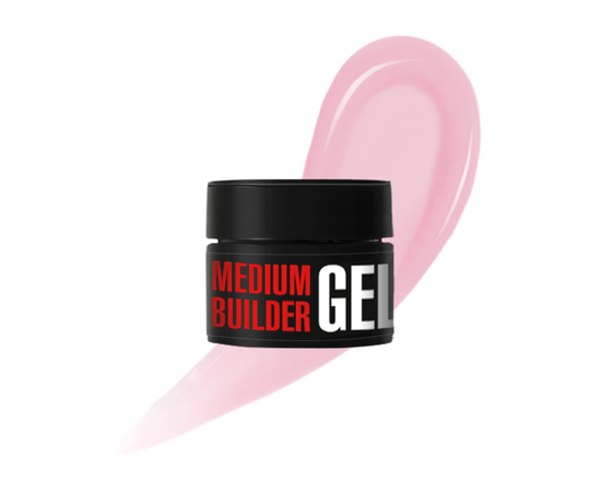 KODI. Medium Builder Gel, 12, Light lilac, 30 ml. Моделюючий гель, світло-бузковий #1