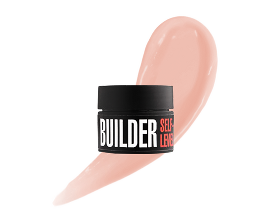 KODI. Builder self-level gel, Retro Rose, 13 g. Моделюючий самовирівнюючий гель, молочно-бежевий #1