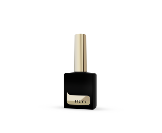 HEYLOVE. Top coat, Black Side, 15 ml, чорний напівпрозорий топ без липкого шару #1