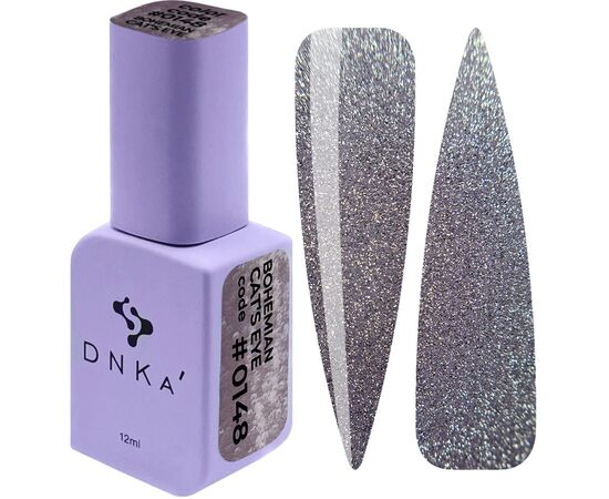 DNKa’. Gel Polish, Bohemian Cat`s Eye #0148, 12 ml, гель-лак "Котяче око" #1