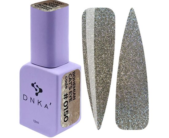 DNKa’. Gel Polish, Bohemian Cat`s Eye #0150, 12 ml, гель-лак "Котяче око" #1