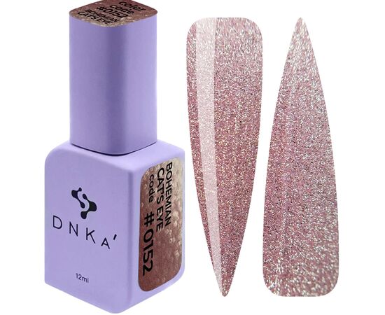 DNKa’. Gel Polish, Bohemian Cat`s Eye #0152, 12 ml, гель-лак "Котяче око" #1