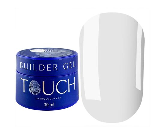 TOUCH. Builder Gel, Clear, 30 ml, прозорий (оновлений дизайн упаковки) #1