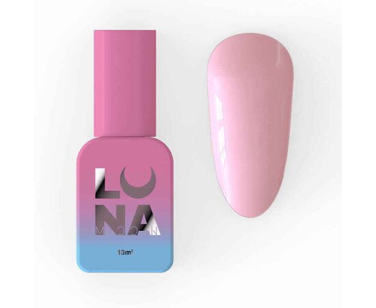 LUNAmoon. Light Acrygel #16 Milky pink, 13 ml, рідкий гель, молочно-рожевий #1