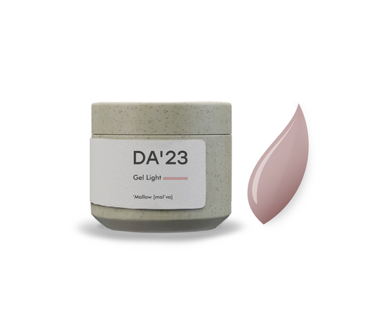 DA'23. Gel Light, Mallow, 15 ml, гель середньо-рідкої консистенції #1