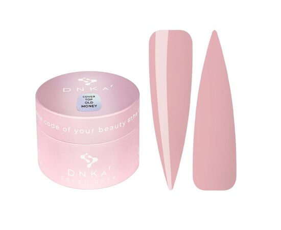 DNKa’. "Old Money" Colored Top coat, 30 ml, топ нюдовий з рожевим підтоном, 30 мл #1