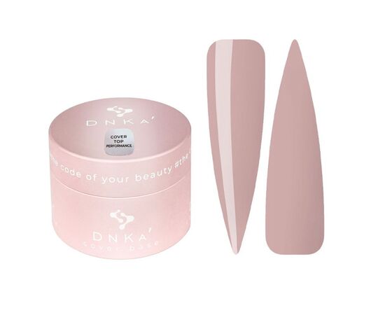 DNKa’. "Performance" Colored Top coat, 30 ml, топ кольоровий, коричневий, 30 мл #1