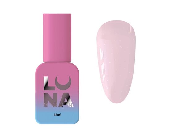 LUNAmoon. Light Acrygel #26 Light pink with shimmer, 13 ml, рідкий гель, світло-рожевий з шимером #1