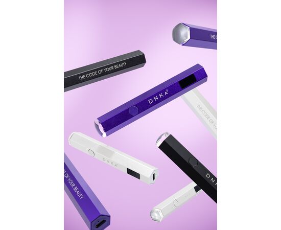 DNKa'. UV/LED Flashlight, Purple. Портативний ліхтарик (для форм, гелевих тіпс, дизайнів), фіолетовий #4