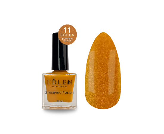 EDLEN. Stamping nail polish, №11. Лак для стемпінгу #1