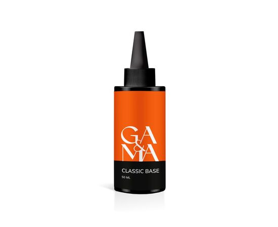 GA&MA. Classic rubber base, Clear, 50 ml, прозора каучукова база #1