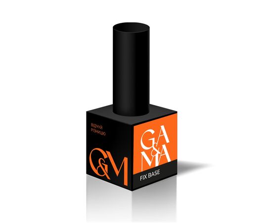 GA&MA. Fix Rubber Base, NEW formula, Clear, 15 ml, прозора база #1