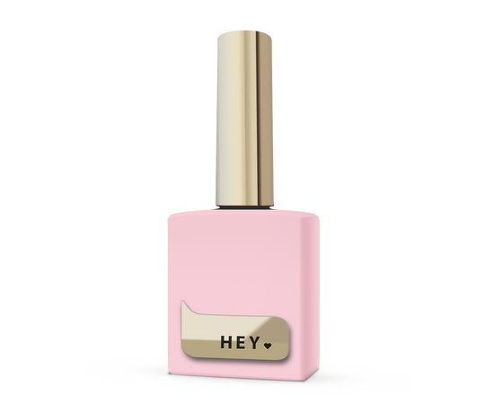 HEYLOVE. BB Top coat, First Kiss, 15 ml, ніжно-рожевий топ без липкого шару #1