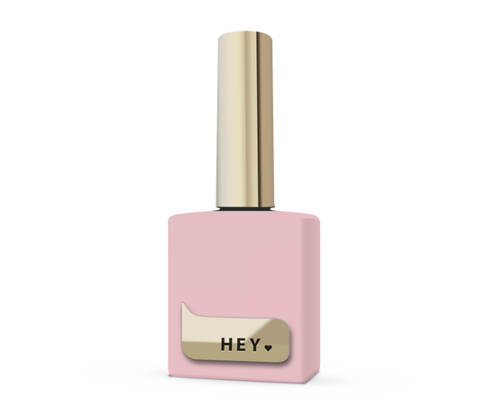 HEYLOVE. BB Top coat, Melted Milk, 15 ml, пильно-рожевий топ без липкого шару #1