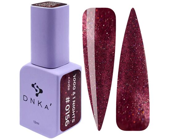 DNKa’. Gel Polish, 1000&1 nights, Cat eye reflective, #0156, 12 ml, світловідбиваючий гель-лак "Котяче око" #1