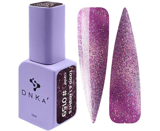 DNKa’. Gel Polish, 1000&1 nights, Cat eye reflective, #0159, 12 ml, світловідбиваючий гель-лак "Котяче око" #1