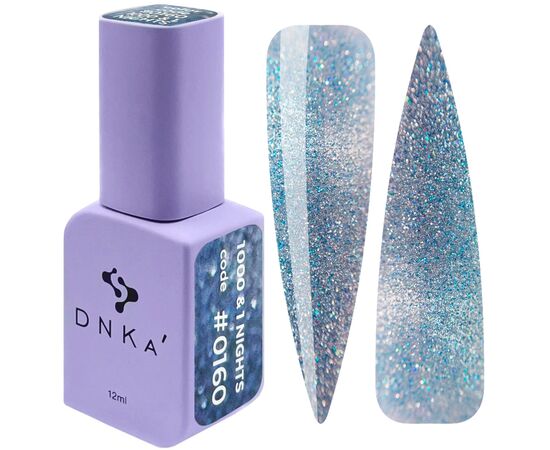 DNKa’. Gel Polish, 1000&1 nights, Cat eye reflective, #0160, 12 ml, світловідбиваючий гель-лак "Котяче око" #1