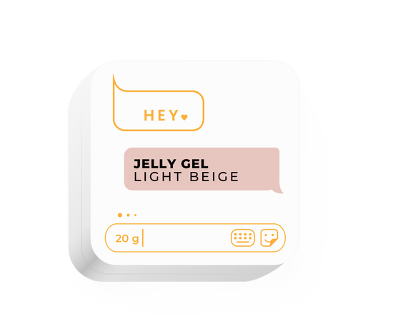 HEYLOVE. Jelly Gel, LIGHT BEIGE, 20 g, гель-желе #1