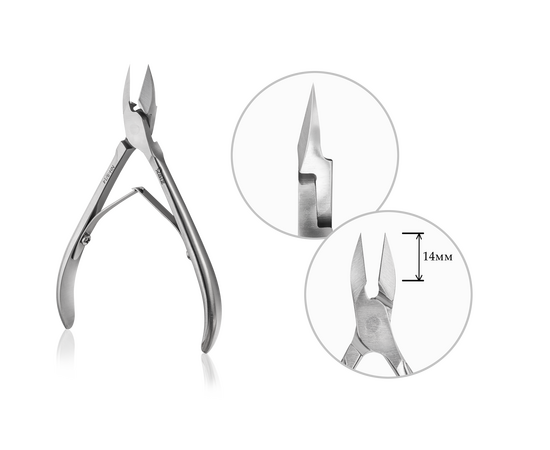 RAIZ. Cuticle nippers, HOME form 9, 14 mm. Кусачки для нігтів професійні #4