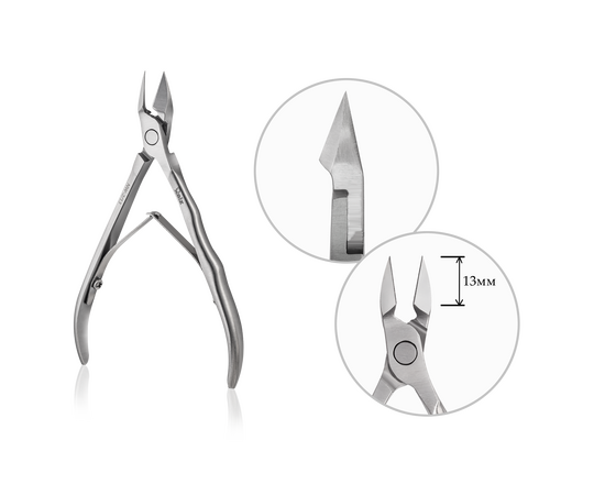 RAIZ. Cuticle nippers, WORK form 2, 13 mm. Кусачки для шкіри професійні #4