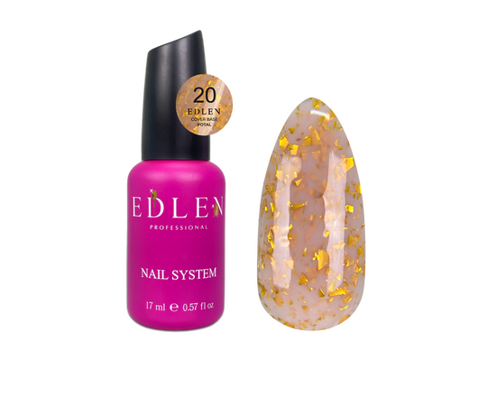 EDLEN Cover base POTAL №20, 17 ml #1