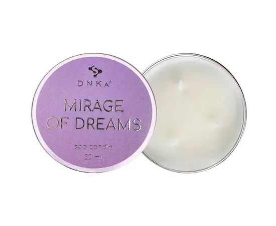 DNKa’. Spa Candle, Mirage of Dreams, 30 ml. Масажна спа-свічка для догляду за шкірою. #1