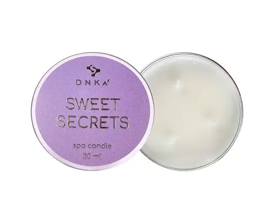 DNKa’. Spa Candle, Sweet Secrets, 30 ml. Масажна спа-свічка для догляду за шкірою. #1