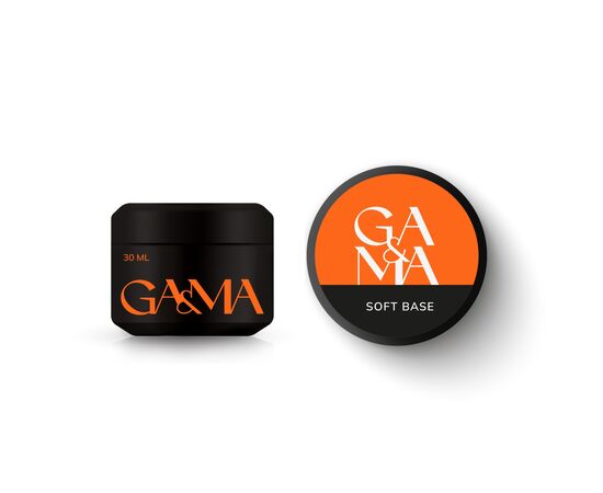 GA&MA. Soft base, Clear, 30 ml, Некислотна холодна база для безпечного вирівнювання #1