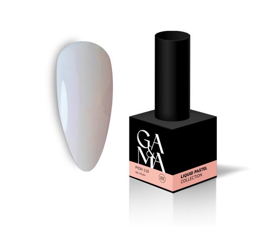 GA&MA. Gel polish #119 Peony, 10 ml, гель-лак, Піон #1