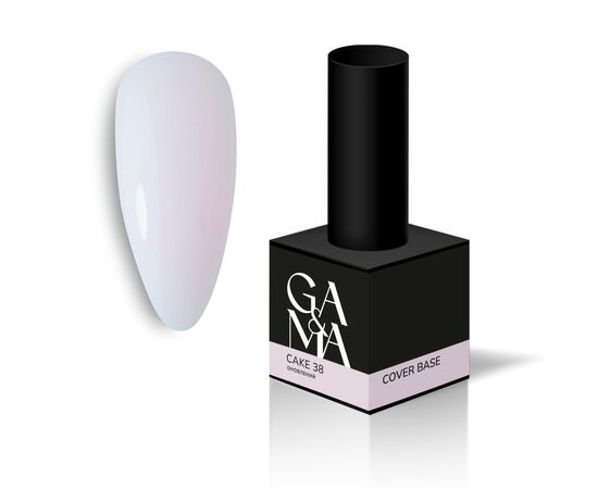 GA&MA. Cover base #38 CAKE, 15 ml, ОНОВЛЕНА ФОРМУЛА #1