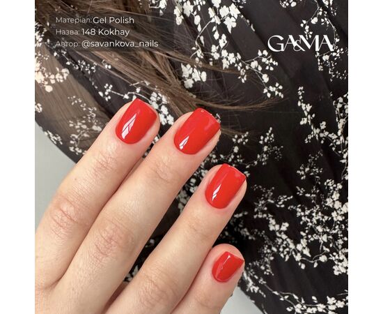 GA&MA. Gel polish #148 LOVE!, 10 ml, гель-лак, КОХАЙ! #3