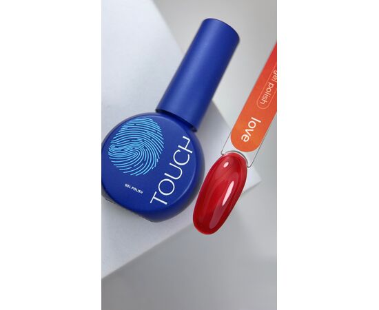 TOUCH. Vitrage Gel Polish, Stained glass, LOVE, 9 ml, вітражний гель-лак #1