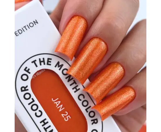 NOTD. "Color of the month, January 2025" Gel Polish, Vitamin C, 10 ml, гель-лак "Колір місяця, Січень 2025" #4