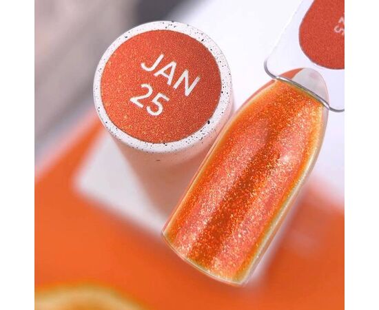 NOTD. "Color of the month, January 2025" Gel Polish, Vitamin C, 10 ml, гель-лак "Колір місяця, Січень 2025" #2