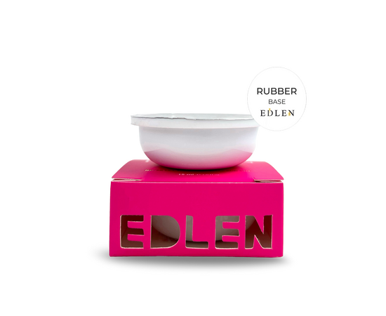 EDLEN. REFILE, Rubber base, 30 ml, РЕФІЛ, база прозора #1