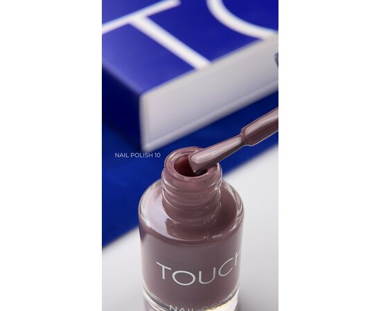 TOUCH. Nail Polish, #10, 8 ml. Лак для нігтів, пильно-рожевий #3