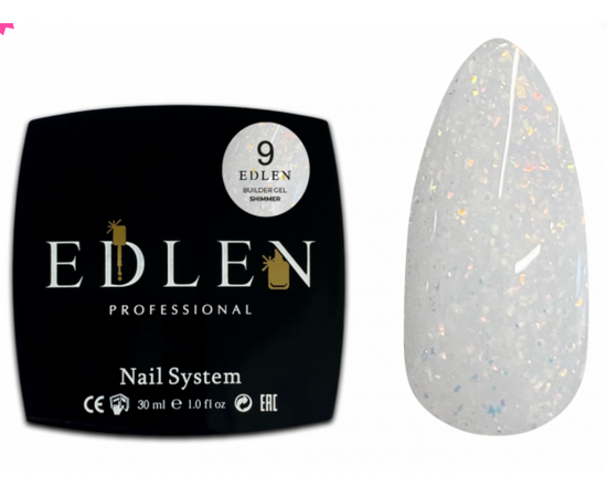 EDLEN Builder gel Shimmer №09, 30 ml #1