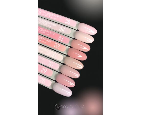 MOON FULL. Cover Base, French Premium #28, 30 ml. Кольорова база, бузкова #2