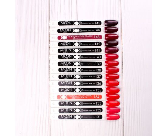 MOON FULL. Gel Polish, #141, 8 ml. Гель-лак, світлий фіолетовий #2
