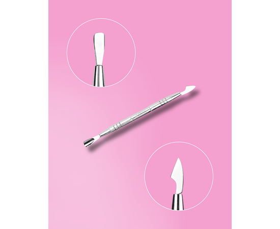 EDLEN. Spatula, Light L-08. Лопатка для манікюру (пушер округлий вузький, топірець) #1