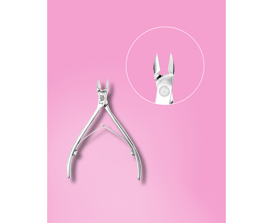 EDLEN. Cuticle Nippers "Flat" , 8 mm, Накожниці для кутикули #1