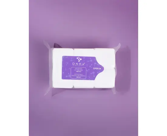 DNKa'. Lint-free perforated wipes, 1000 pcs. Безворсові серветки для манікюру перфоровані, 1000 шт #1