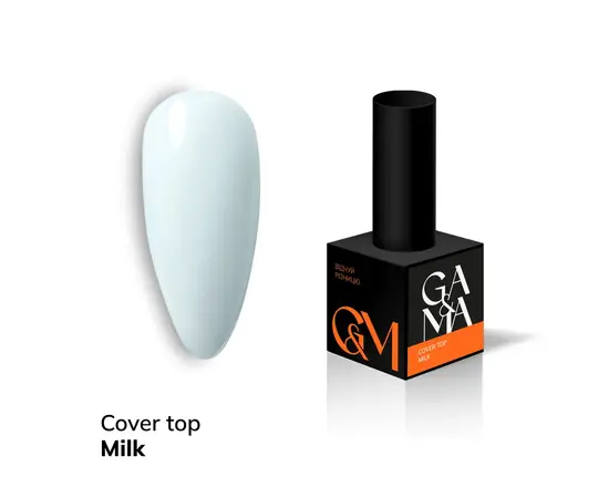 УЦІНКА / GA&MA. Cover Top Milk, 10 ml, Камуфлюючий топ, Молочний #1