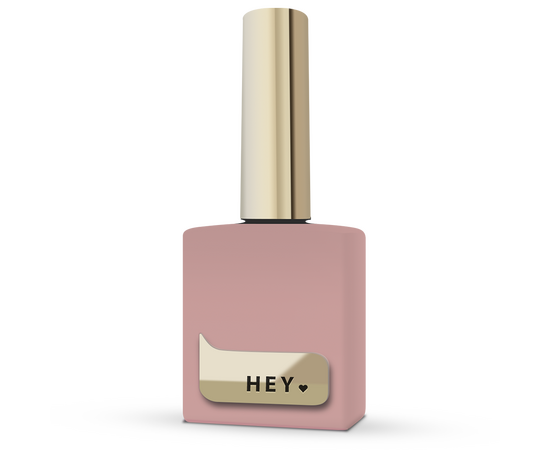 HEYLOVE. BB Top coat, Bakery Brown, 15 ml,  темно-бежевий топ без липкого шару #1