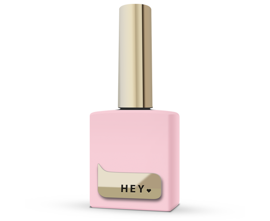 HEYLOVE. BB Top coat, First Kiss, 15 ml, ніжно-рожевий топ без липкого шару #1