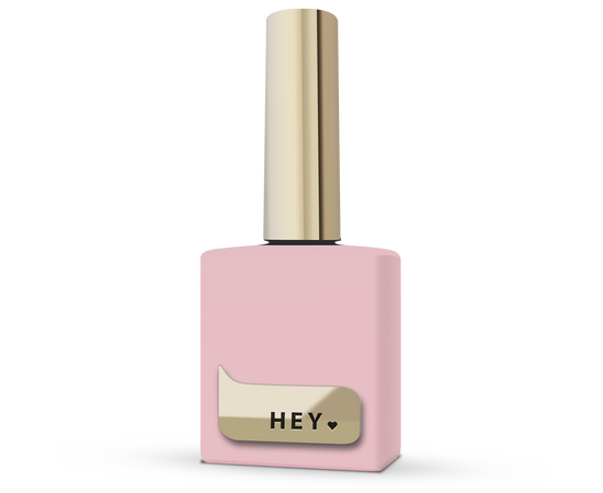 HEYLOVE. BB Top coat, Melted Milk, 15 ml, пильно-рожевий топ без липкого шару #1