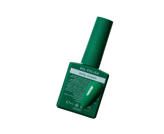 HEYLOVE. Gel Polish, JOLLY GREEN, 15 ml, гель-лак, зелений #3